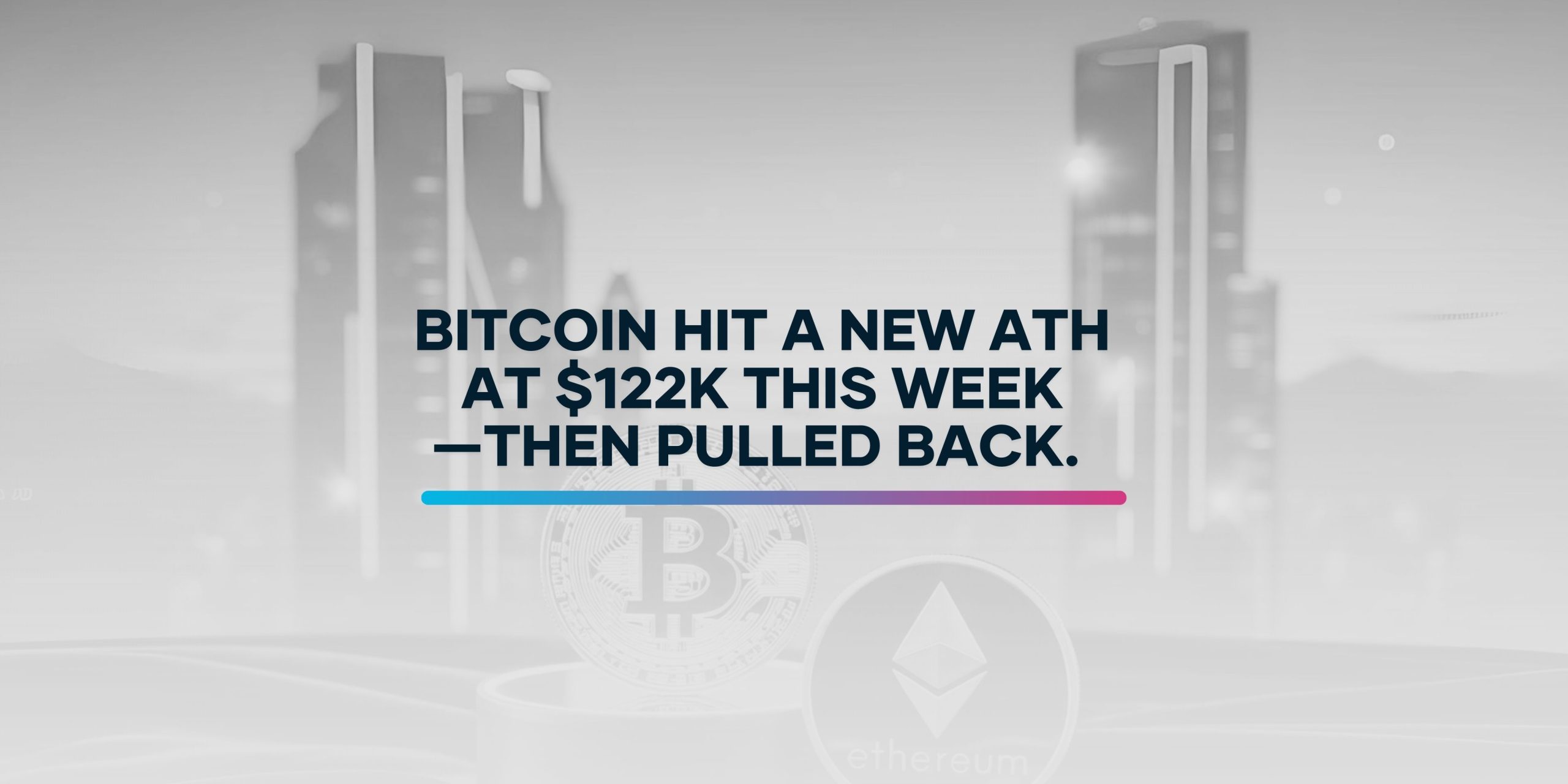 Bitcoin Steadies at $112K as Ethereum Nears $5K