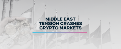 Crypto Markets price drop amid Middle East crisis